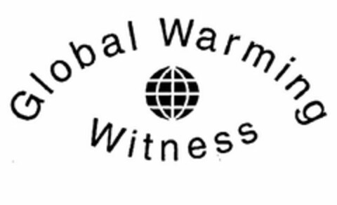 GLOBAL WARMING WITNESS Logo (USPTO, 06/21/2012)