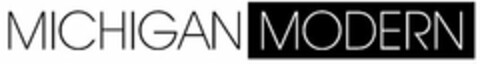 MICHIGAN MODERN Logo (USPTO, 26.06.2012)