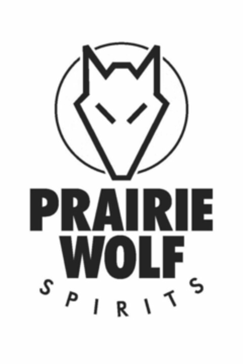 PRAIRIE WOLF SPIRITS Logo (USPTO, 25.07.2012)