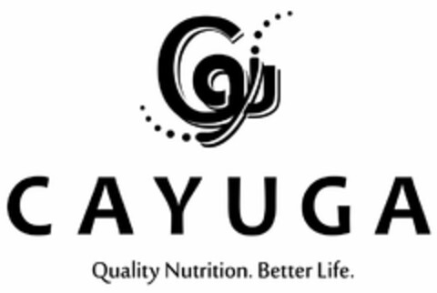 CGYU CAYUGA QUALITY NUTRITION. BETTER LIFE. Logo (USPTO, 11.04.2014)