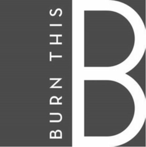 BURN THIS B Logo (USPTO, 01.05.2014)