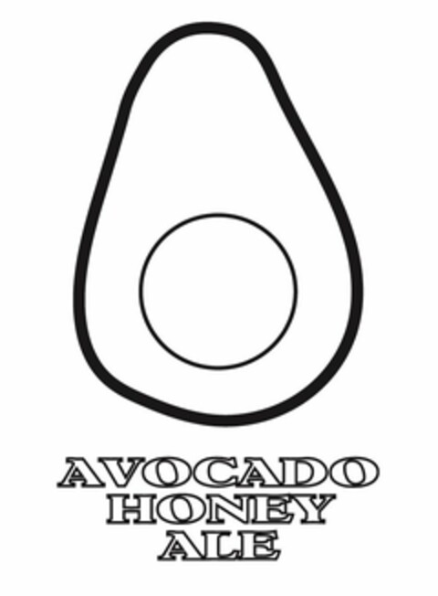 AVOCADO HONEY ALE Logo (USPTO, 05/30/2014)