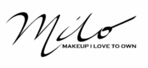 MILO MAKEUP I LOVE TO OWN Logo (USPTO, 26.11.2014)