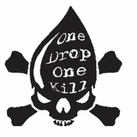 ONE DROP ONE KILL Logo (USPTO, 12/12/2014)