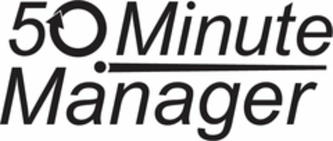 50 MINUTE MANAGER Logo (USPTO, 23.01.2015)