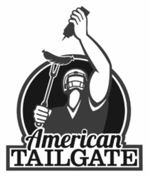 AMERICAN TAILGATE Logo (USPTO, 03.06.2015)