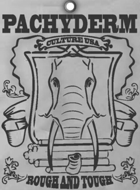 PACHYDERM CULTURE USA ROUGH AND TOUGH Logo (USPTO, 06/10/2015)