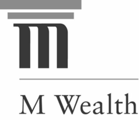 M M WEALTH Logo (USPTO, 03.08.2015)