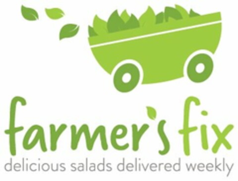 FARMER'S FIX DELICIOUS SALADS DELIVEREDWEEKLY Logo (USPTO, 01/04/2016)