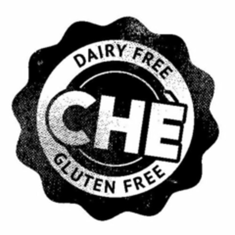 DAIRY FREE CHÈ GLUTEN FREE Logo (USPTO, 18.02.2016)