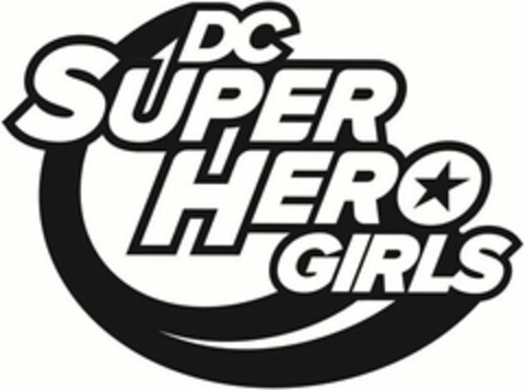 DC SUPER HERO GIRLS Logo (USPTO, 05/12/2016)