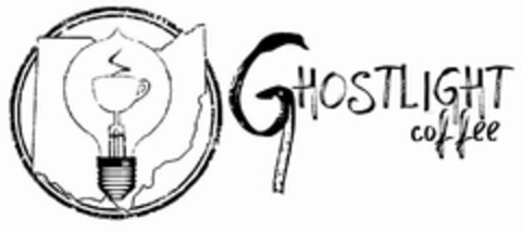 GHOSTLIGHT COFFEE Logo (USPTO, 18.08.2016)