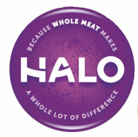 HALO BECAUSE WHOLE MEAT MAKES A WHOLE LOT OF DIFFERENCE Logo (USPTO, 27.12.2016)