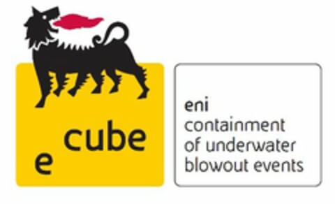 E CUBE ENI CONTAINMENT OF UNDERWATER BLOWOUT EVENTS Logo (USPTO, 19.04.2017)