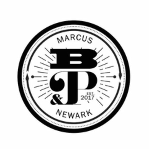 MARCUS B&P NEWARK EST. 2017 Logo (USPTO, 21.08.2017)