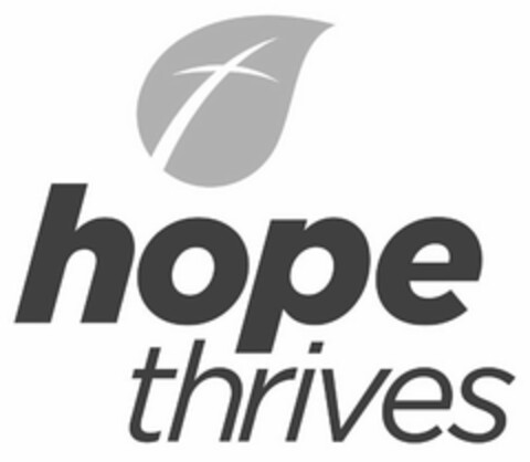 HOPE THRIVES Logo (USPTO, 02.01.2018)