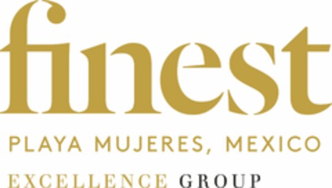 FINEST PLAYA MUJERES, MEXICO EXCELLENCE GROUP Logo (USPTO, 05/11/2018)