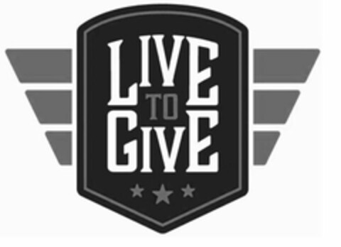 LIVE TO GIVE Logo (USPTO, 20.07.2018)