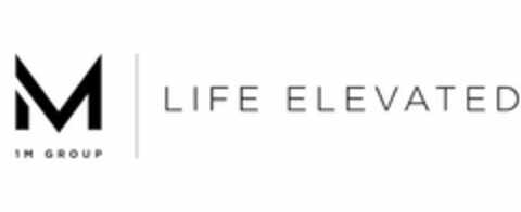 1 M GROUP LIFE ELEVATED Logo (USPTO, 30.08.2018)