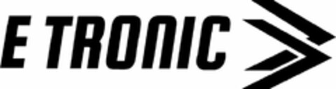 E TRONIC Logo (USPTO, 01/30/2019)