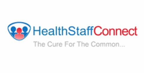 HEALTHSTAFFCONNECT THE CURE FOR THE COMMON... Logo (USPTO, 17.03.2019)