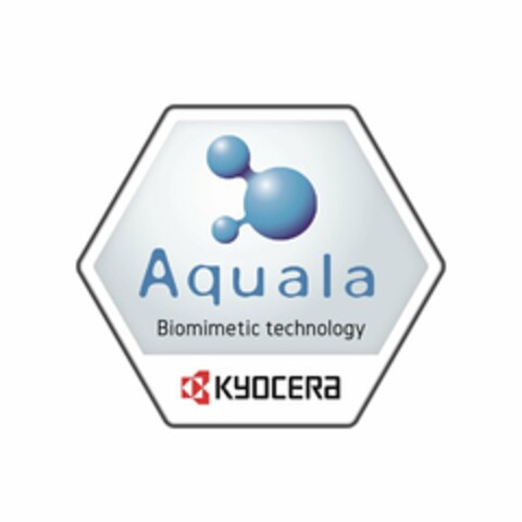 AQUALA BIOMIMETIC TECHNOLOGY KYOCERA Logo (USPTO, 04/24/2019)