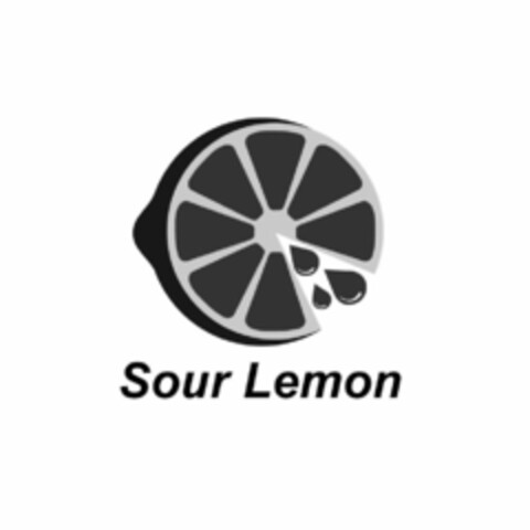 SOUR LEMON Logo (USPTO, 30.07.2019)