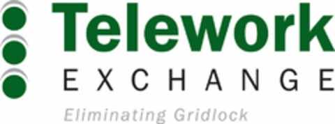 TELEWORK EXCHANGE ELIMINATING GRIDLOCK Logo (USPTO, 17.02.2009)