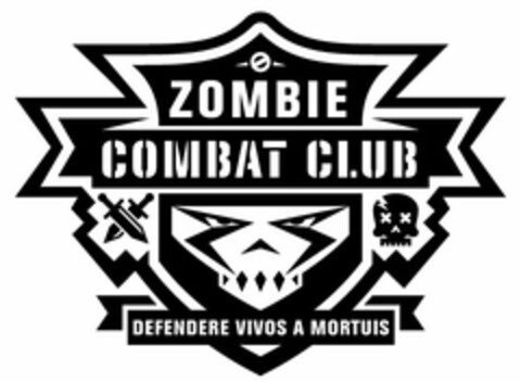 ZOMBIE COMBAT CLUB DEFENDERE VIVOS A MORTUIS Logo (USPTO, 20.03.2009)