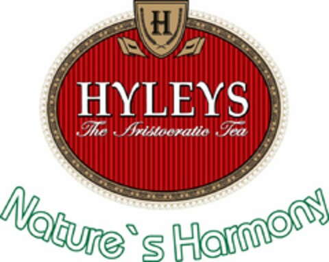 H HYLEYS THE ARISTOCRATIC TEA NATURE'S HARMONY Logo (USPTO, 14.07.2009)