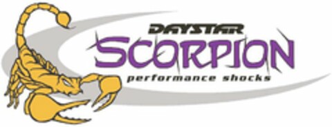 DAYSTAR SCORPION PERFORMANCE SHOCKS Logo (USPTO, 30.07.2009)