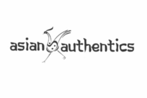 ASIAN AUTHENTICS Logo (USPTO, 20.10.2010)