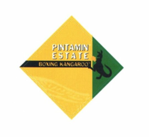 PINTAMIN ESTATE BOXING KANGAROO Logo (USPTO, 23.11.2010)