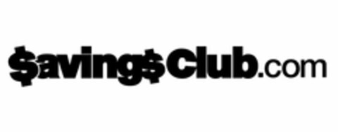 $AVING$CLUB.COM Logo (USPTO, 01/28/2011)