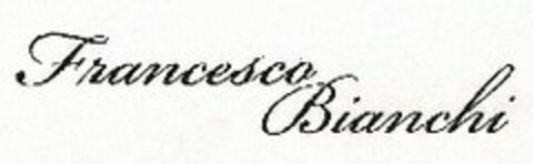 FRANCESCO BIANCHI Logo (USPTO, 08.05.2011)