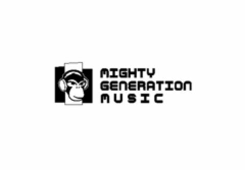 MIGHTY GENERATION MUSIC Logo (USPTO, 15.08.2011)