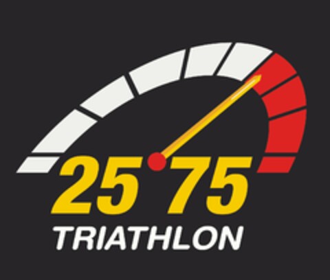 25 75 TRIATHLON Logo (USPTO, 01.12.2011)