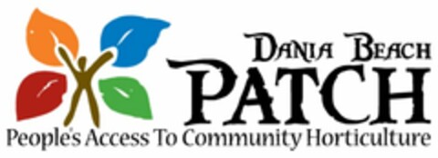 DANIA BEACH PATCH PEOPLE'S ACCESS TO COMMUNITY HORTICULTURE Logo (USPTO, 12/13/2011)