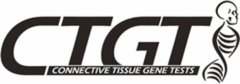 CTGT CONNECTIVE TISSUE GENE TESTS Logo (USPTO, 02/02/2012)