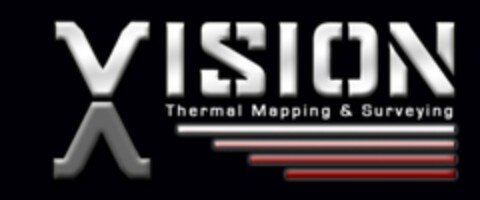 XVISION THERMAL MAPPING & SURVEYING Logo (USPTO, 14.08.2012)