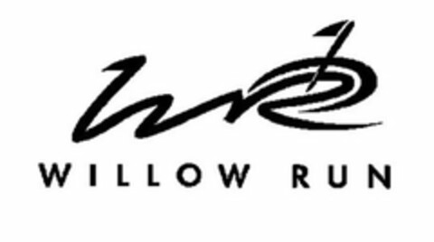 WR WILLOW RUN Logo (USPTO, 10/10/2012)