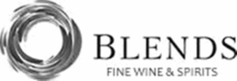 BLENDS FINE WINE & SPIRITS Logo (USPTO, 08/21/2013)