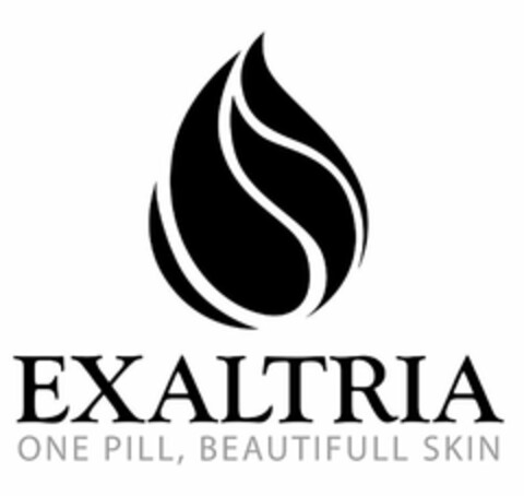 EXALTRIA ONE PILL, BEAUTIFULL SKIN Logo (USPTO, 13.11.2013)