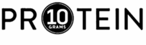 PROTEIN 10 GRAMS Logo (USPTO, 31.01.2014)