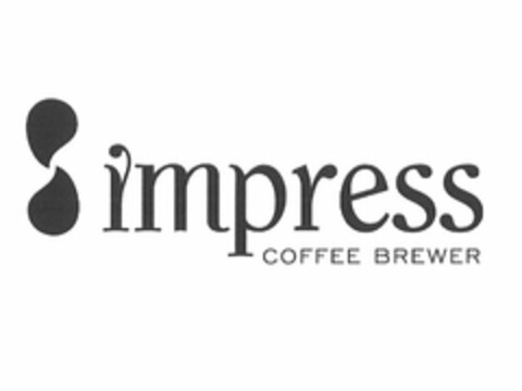 IMPRESS COFFEE BREWER Logo (USPTO, 07.02.2014)