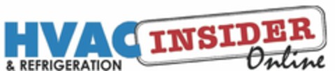 HVAC & REFRIGERATION INSIDER ONLINE Logo (USPTO, 10.03.2014)