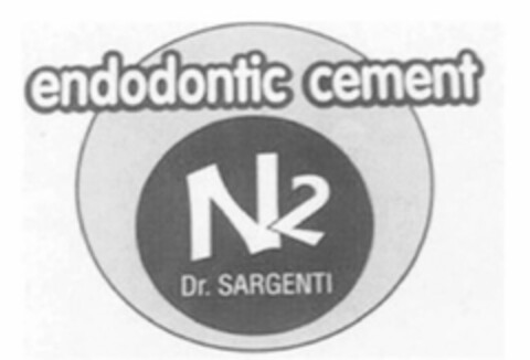 N2 ENDODONTIC CEMENT DR. SARGENTI Logo (USPTO, 04/14/2014)