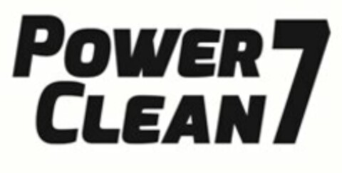 POWER CLEAN 7 Logo (USPTO, 04/17/2014)