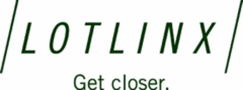 LOTLINX GET CLOSER. Logo (USPTO, 24.04.2014)