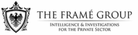 THE FRAMÉ GROUP INTELLIGENCE & INVESTIGATIONS FOR THE PRIVATE SECTOR Logo (USPTO, 27.05.2014)